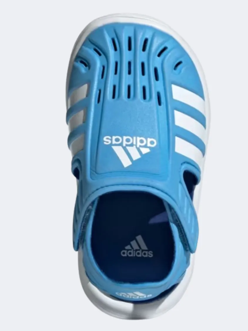 Adidas Infant Boys Sportswear Sandals Blue Burst/White
