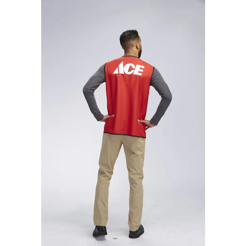 Artcraft No Snag XL Sizes Men's Sleeveless V-Neck Red Vest