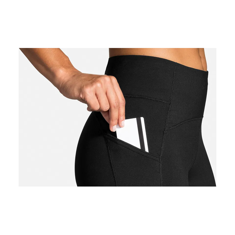 Brooks Women's Momentum Thermal Tight Black