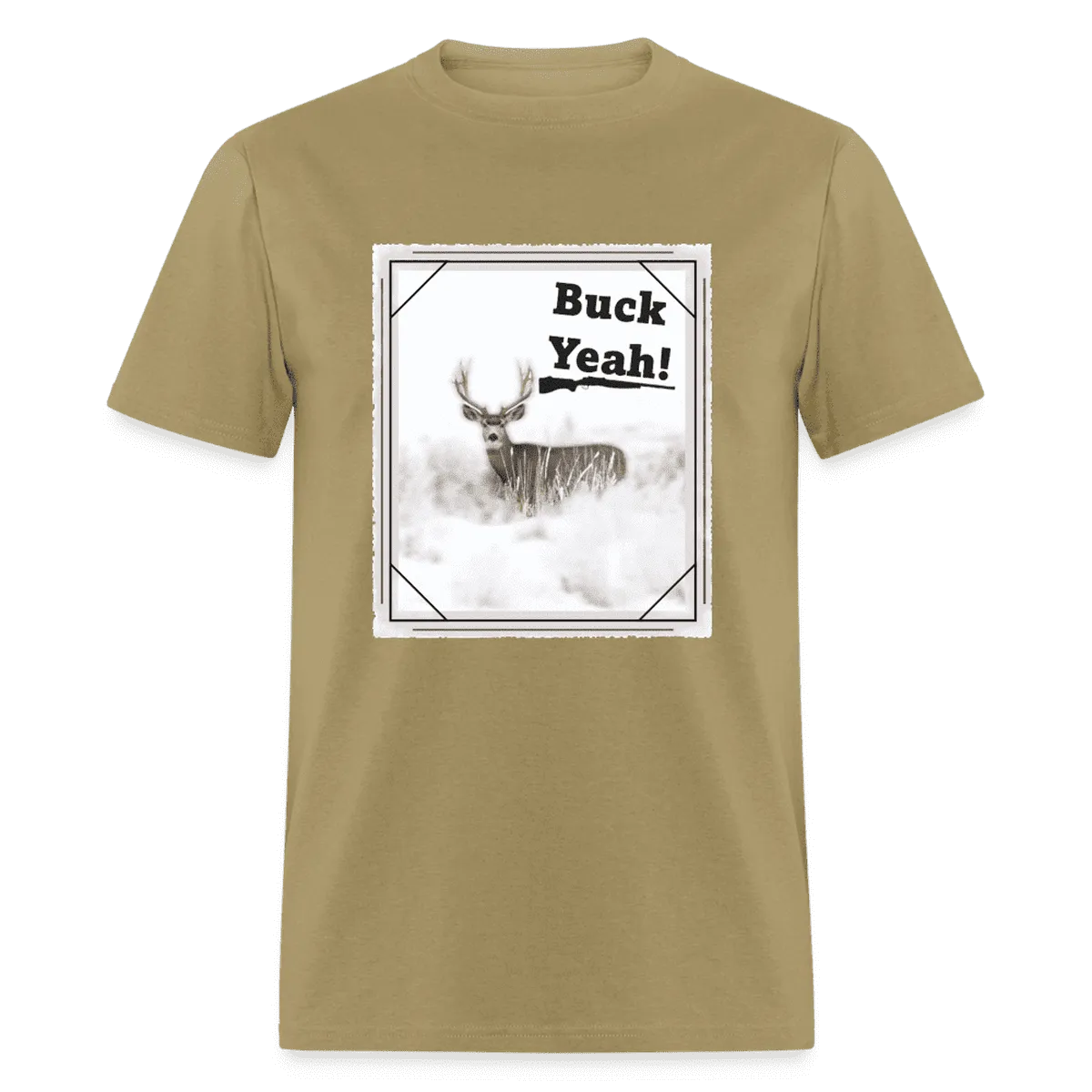 Buck Yeah! Graphic Print Tee