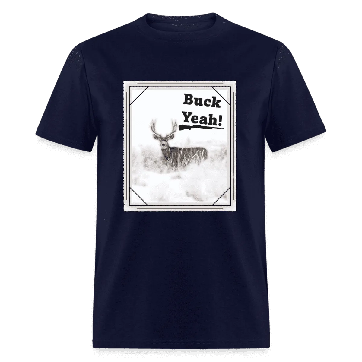 Buck Yeah! Graphic Print Tee