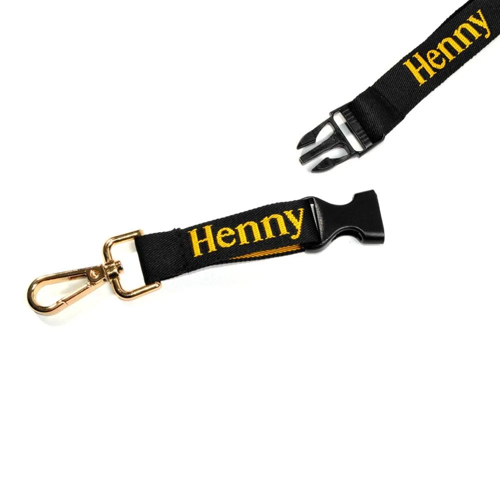 Henny Apparel Henny Lanyard 2 w/ Detachable Clip Key Chain