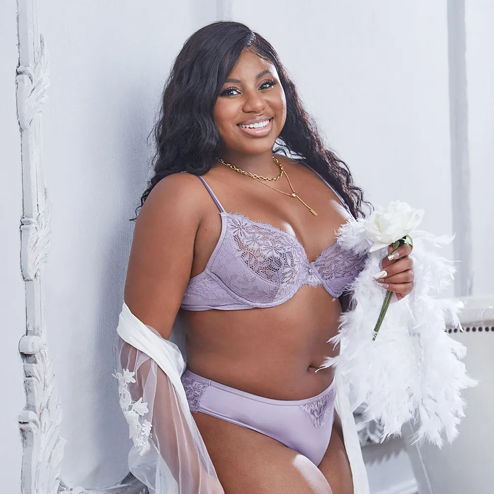 LAREINA Sexy Lace Comfortable Unlined Bra