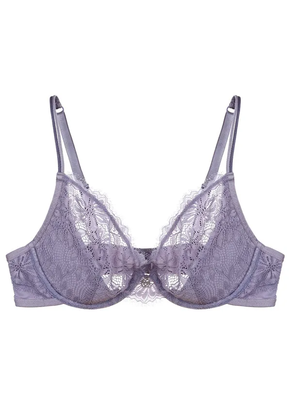 LAREINA Sexy Lace Comfortable Unlined Bra