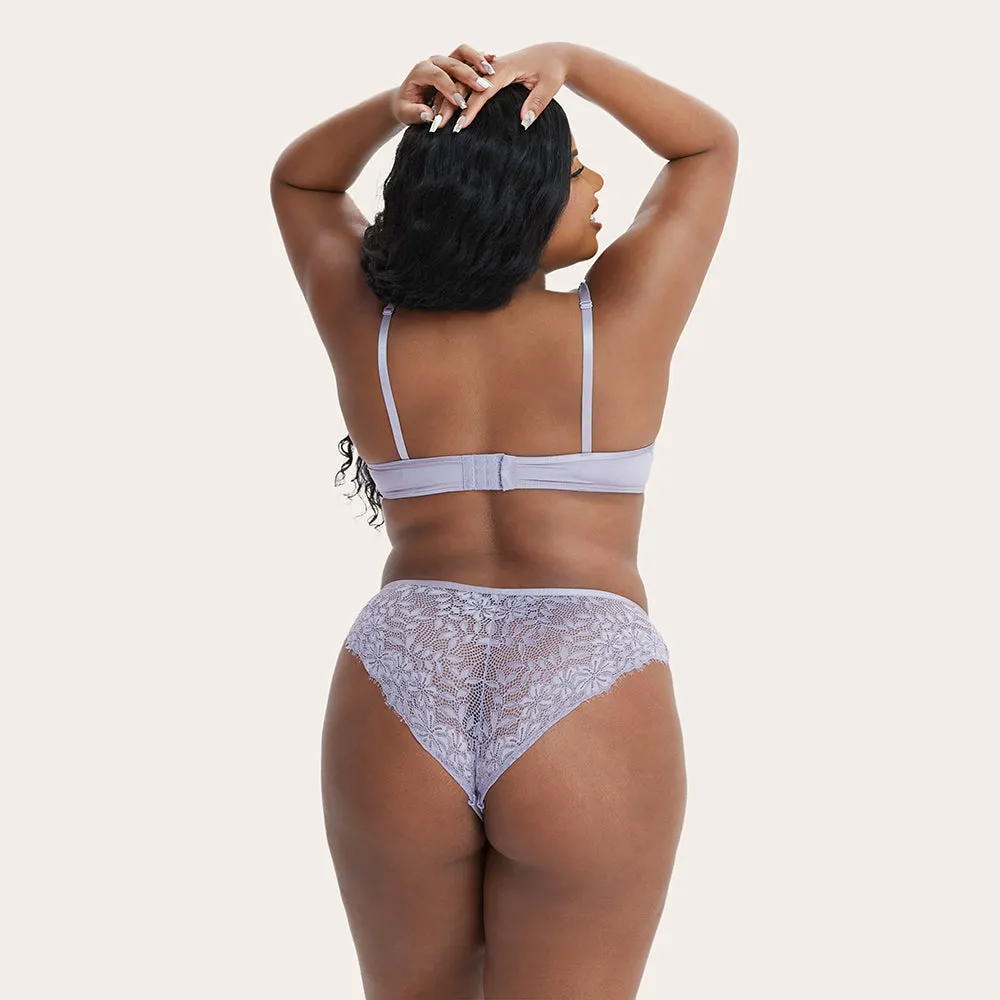 LAREINA Sexy Lace Comfortable Unlined Bra