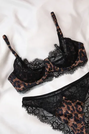 Leopard Print Lingerie