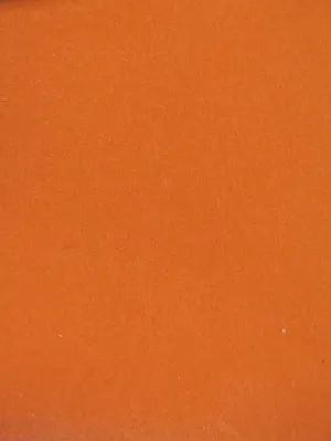 ORANGE Heat Transfer Apparel Flocking Suede PVC Backed Fabric / Sold by the Yard