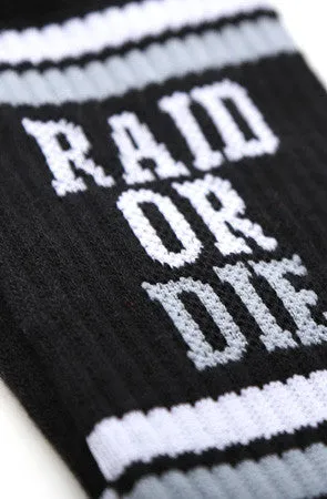 Raid Or Die (Black Socks)