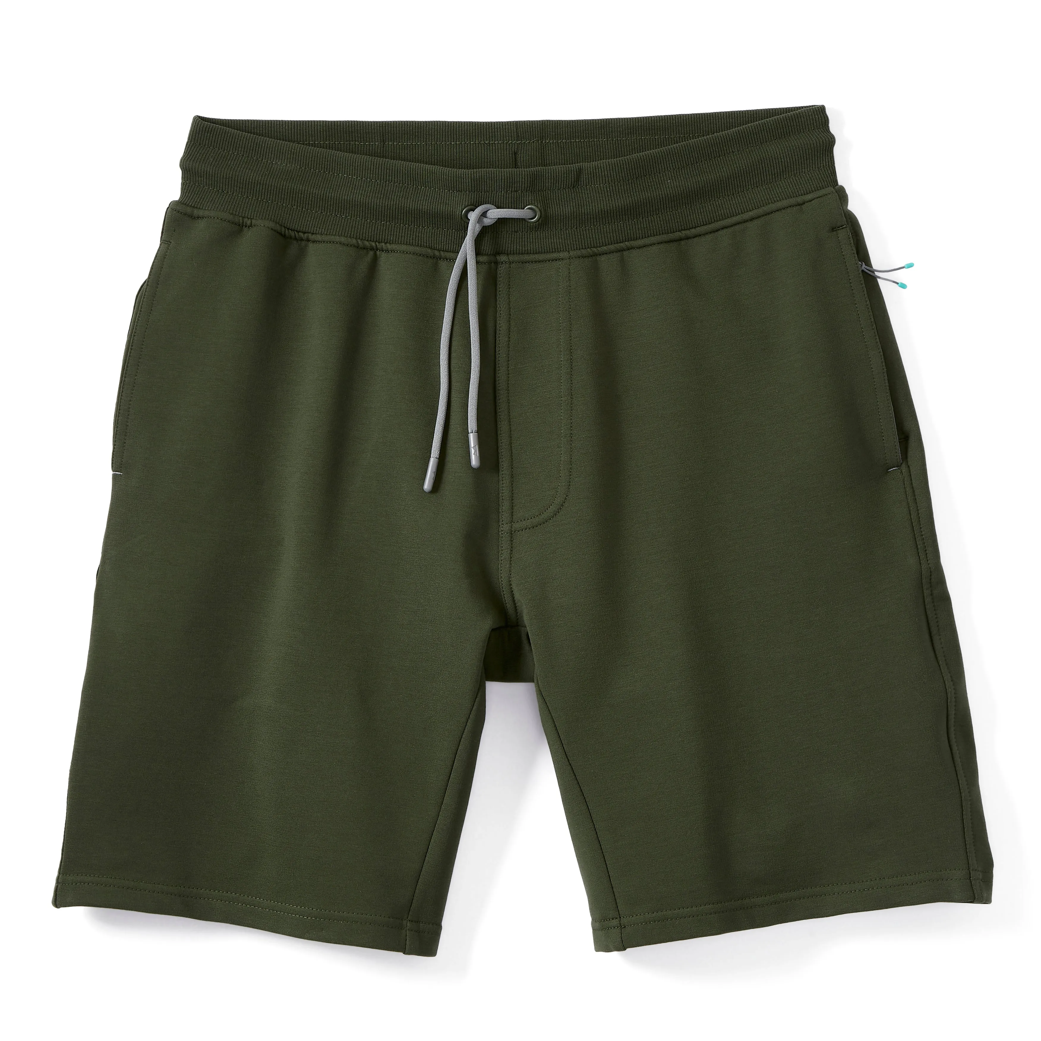 Storm Cotton Sweat Short in Pine