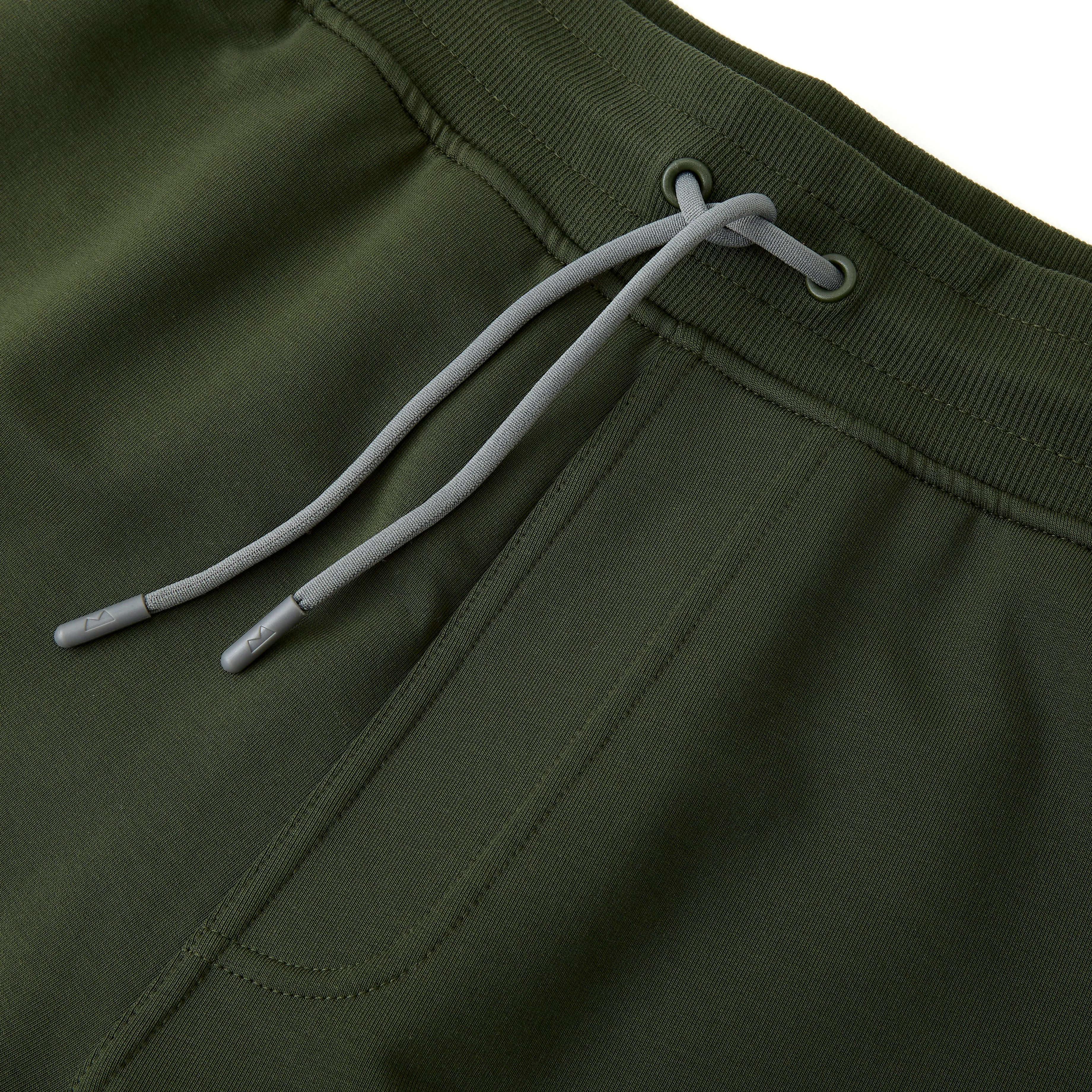 Storm Cotton Sweat Short in Pine
